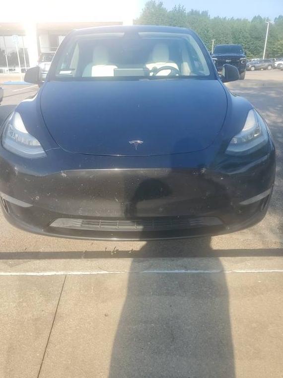 TESLA MODEL Y 2020 5YJYGDEF9LF021695 image